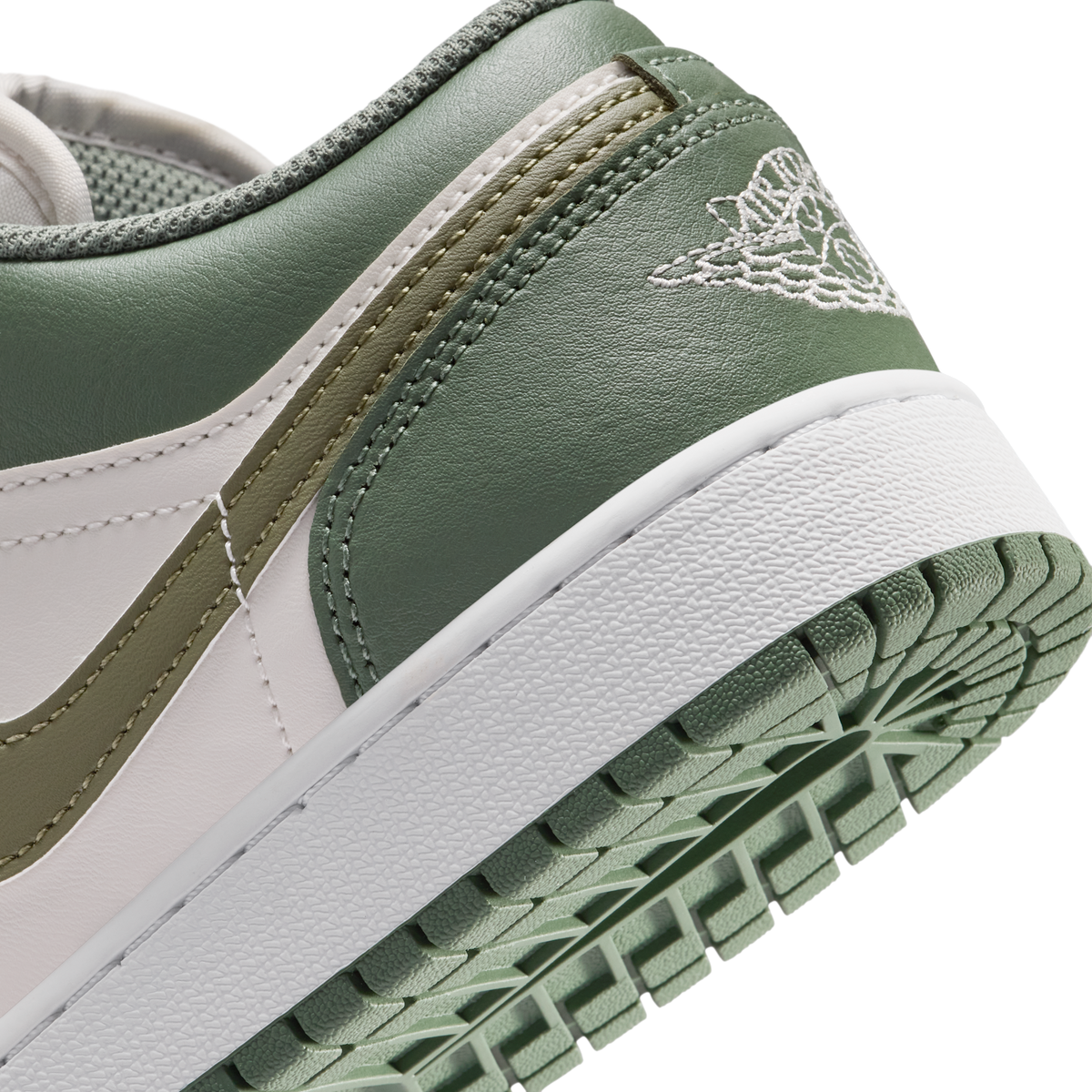 Jordan 1 Low Vintage Lichen White Medium Olive (GS)