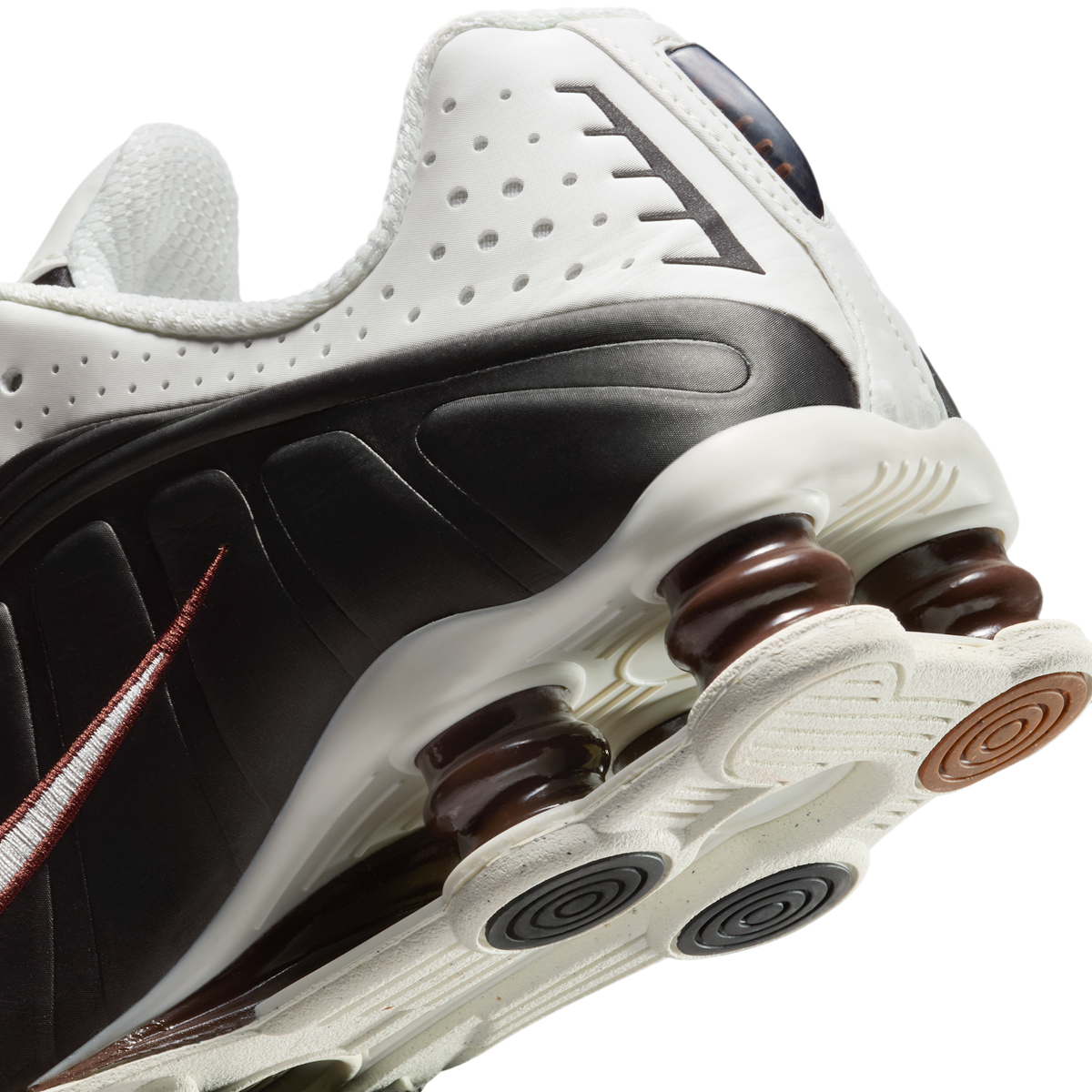 Nike Shox R4 Sail Fauna Brown (Women's) | AR3565-104