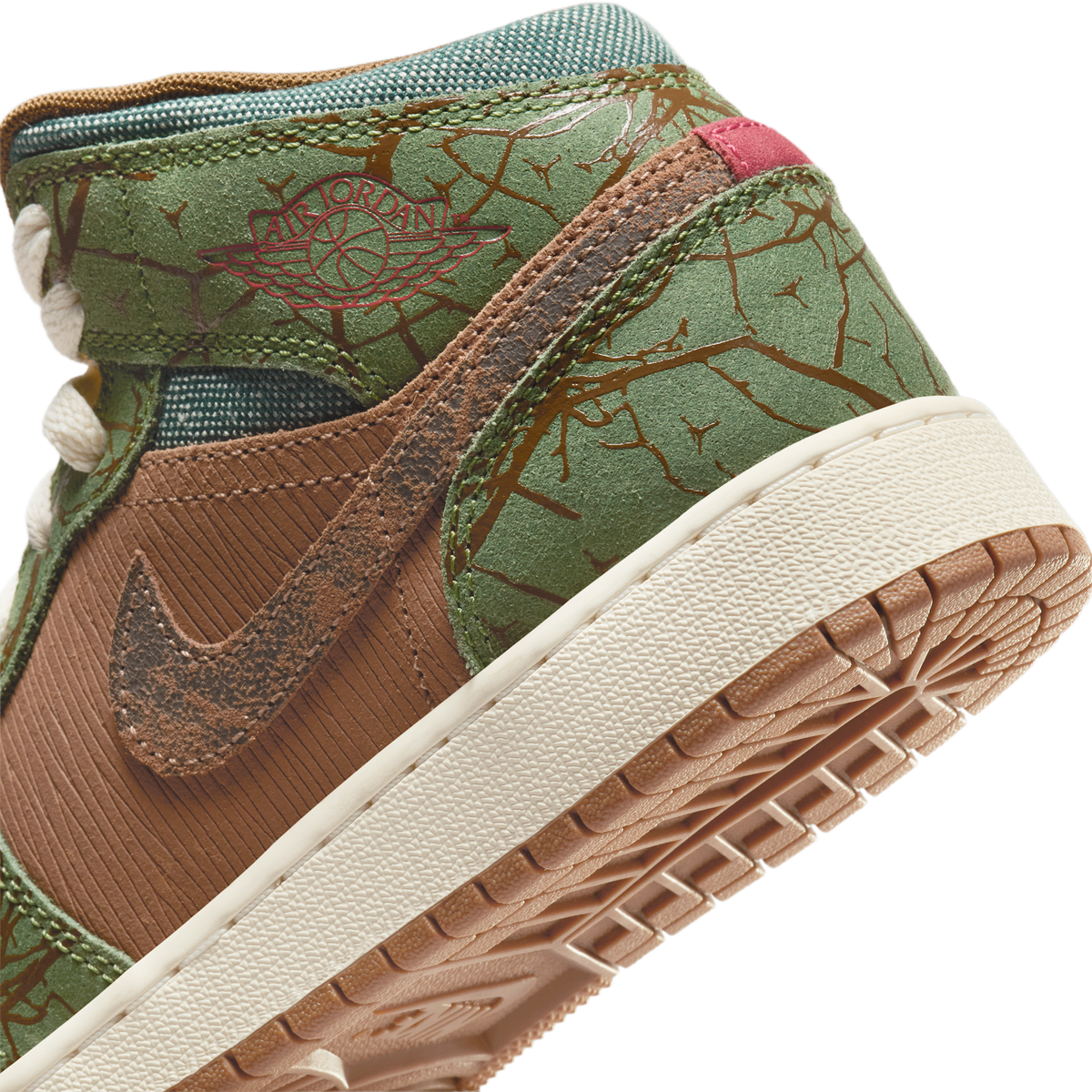 Jordan 1 Mid Treeline (GS)
