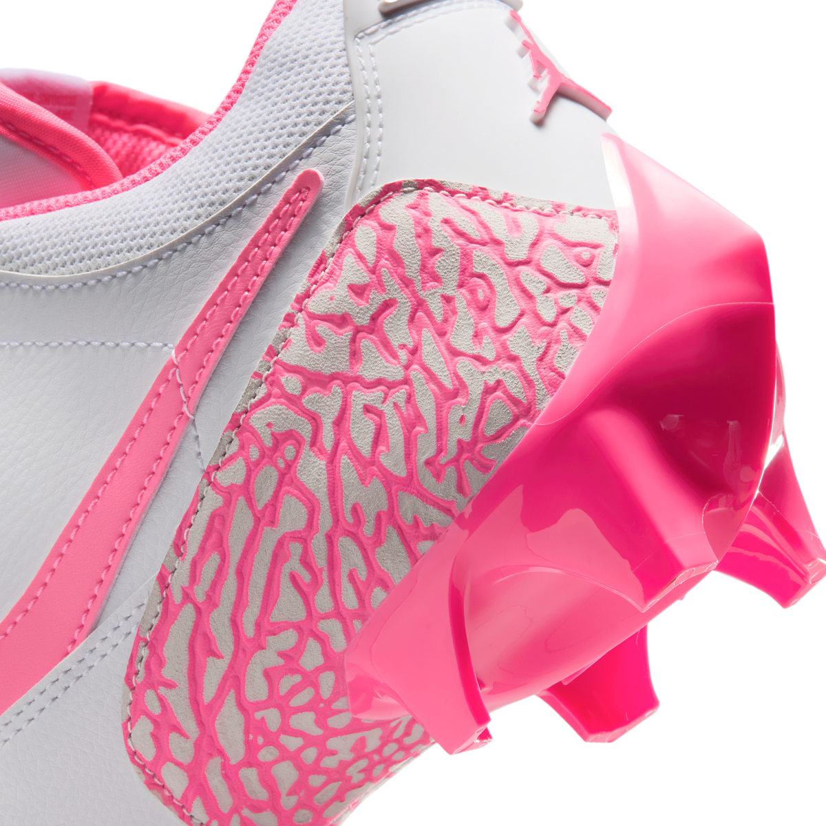 Jordan Legacy 312 Low TD Cleat White Digital Pink