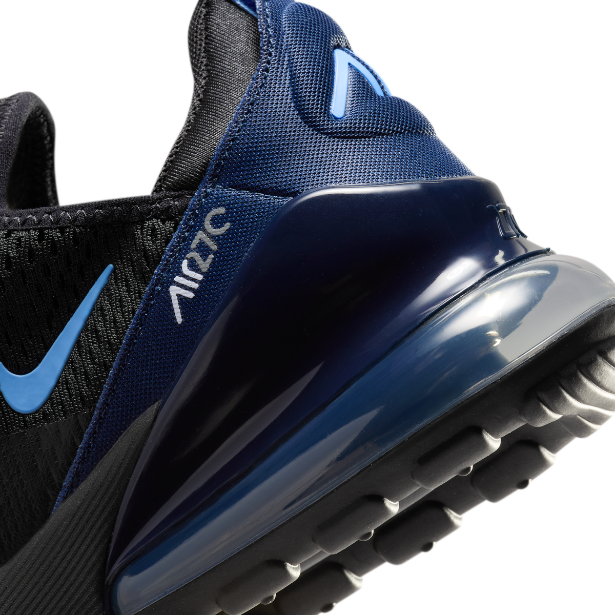 Nike Air Max 270 Black Royal Midnight Navy (GS)