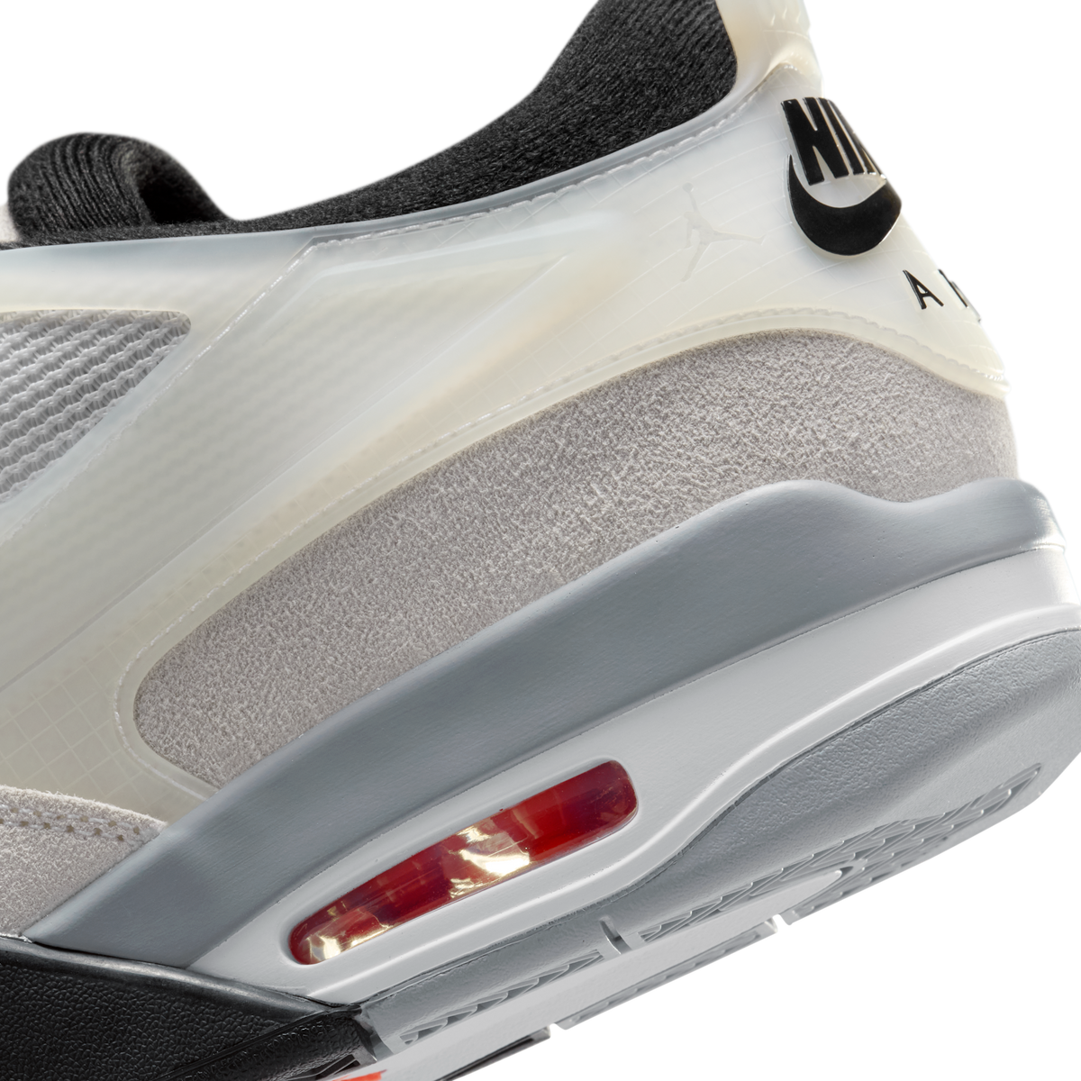 Jordan 4 RM White Light Smoke Grey Black