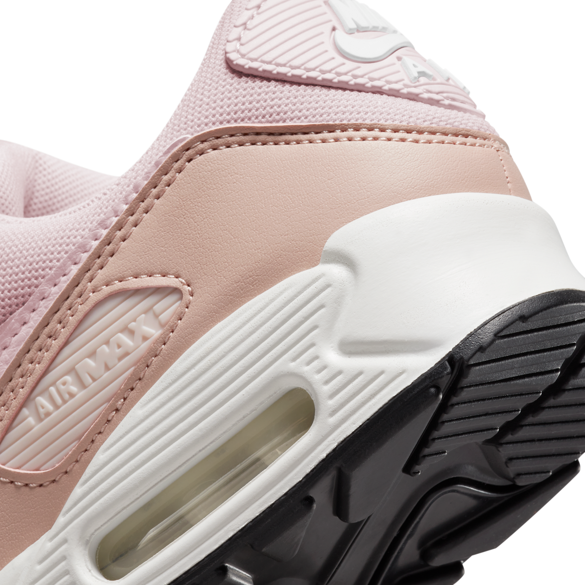 Nike Air Max 90 Barely Rose Pink Oxford Black (Women's)