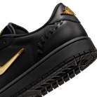 Jordan 1 Low Method of Make Black Metallic Gold (Women's)