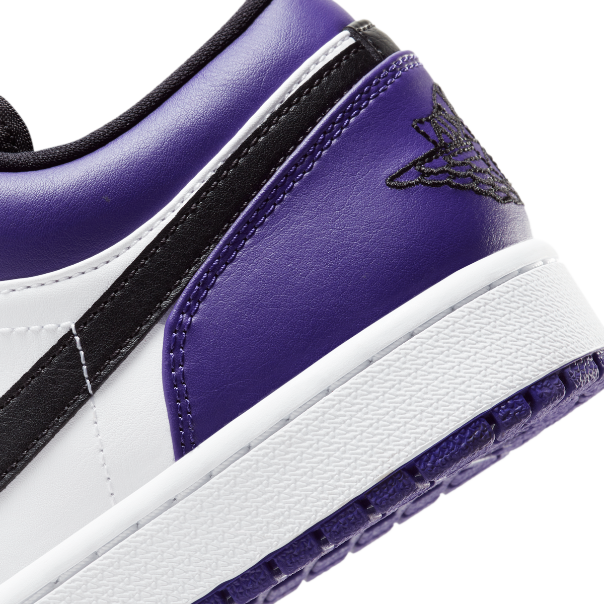 Jordan 1 Low Court Purple White