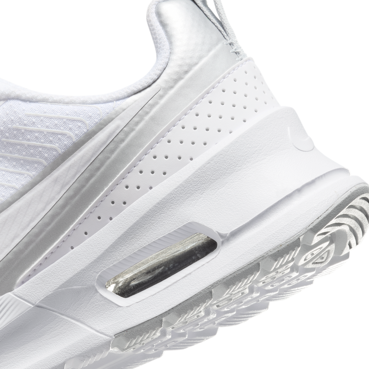 Nike Air Max Nuaxis White Pure Platinum Metallic Silver (Women's) | HF1233-101