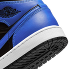 Jordan 1 Mid Hyper Royal Tumbled Leather