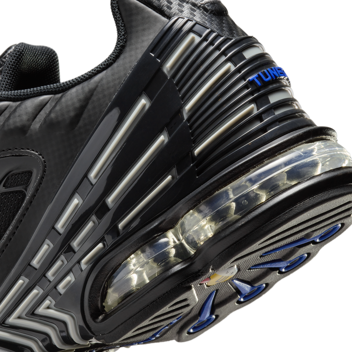 Nike Air Max Plus 3 Black Blue Metallic Silver | HF4294-001