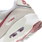 Nike Air Max 90 SE White Light Bone Crimson (GS)