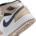 Jordan 1 Mid White Off Noir Rattan (GS)