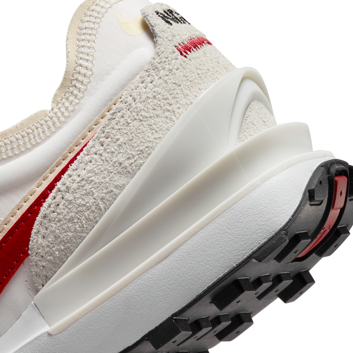 Nike Waffle One SE Sail Pearl White Black Gym Red (Women's) | DX4309-100