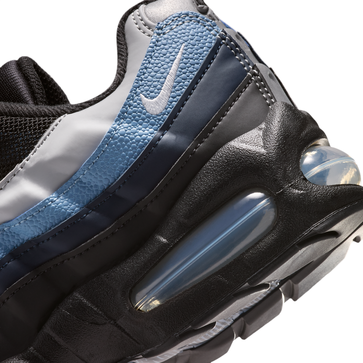 Nike Air Max 95 Black Smoke Grey Work Blue (GS)