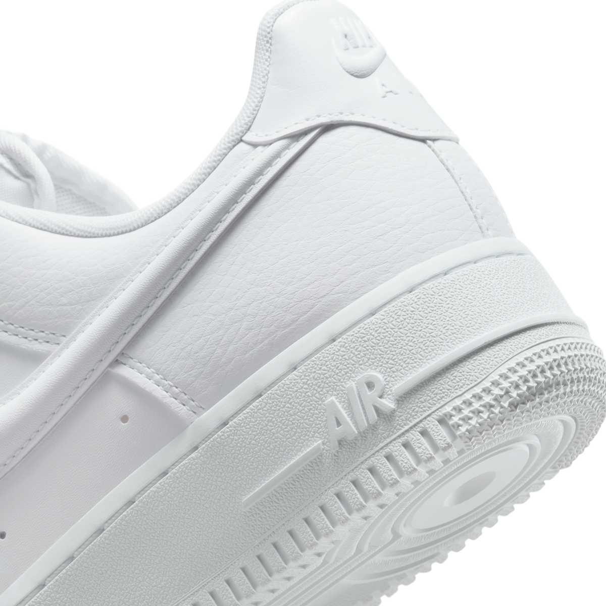 Nike Air Force 1 Low '07 Next Nature Triple White Bulbous Swoosh (Women's)