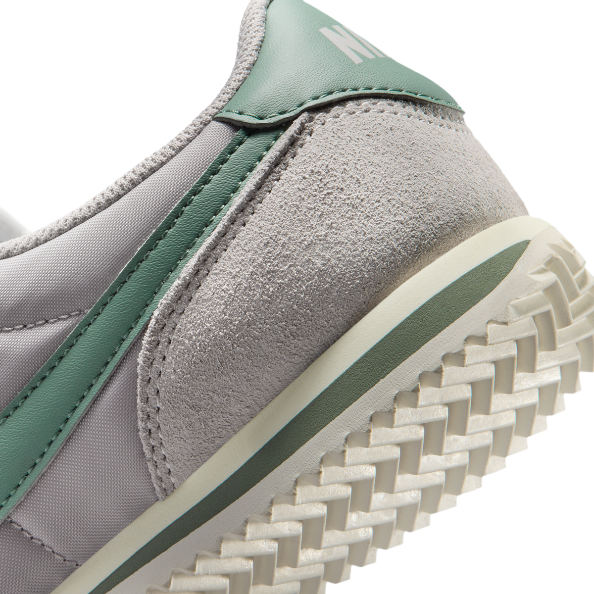 Nike Cortez Textile College Grey Clay Green (GS)