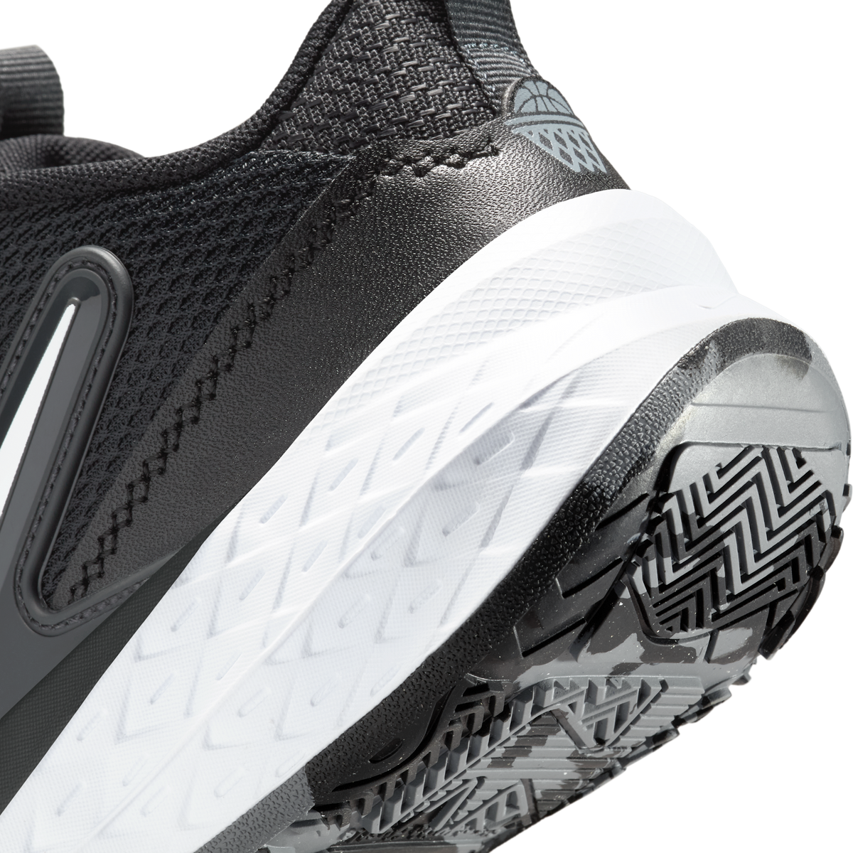 Nike Team Hustle D 12 Black Anthracite White (PS)