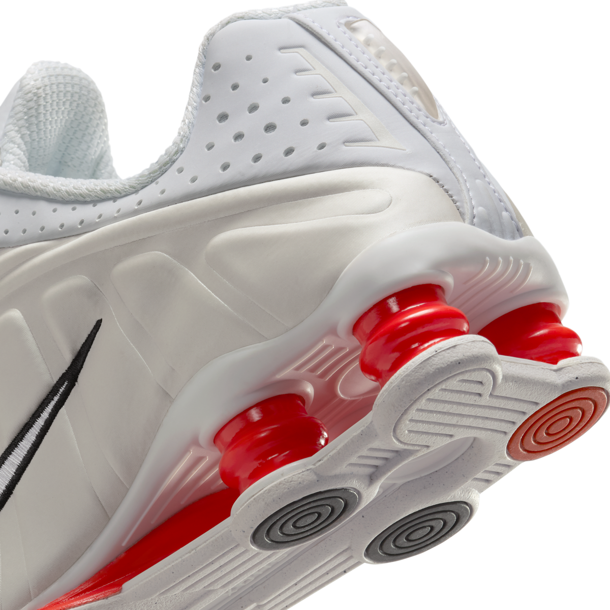 Nike Shox R4 White Phantom Picante Red (Women's)