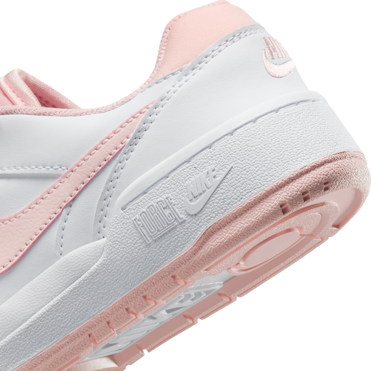 Nike Full Force Low White Bright Mango Black Echo Pink (GS)