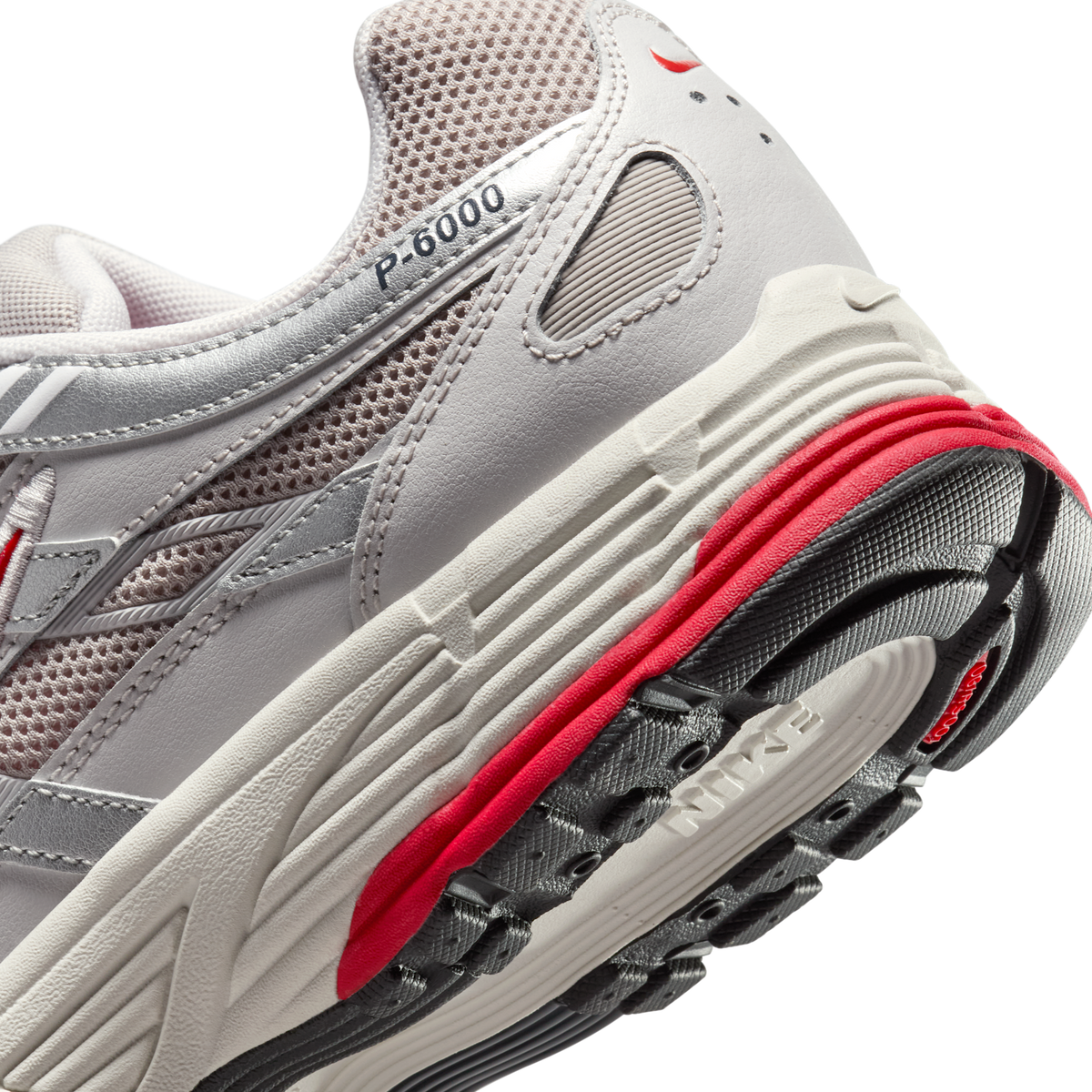 Nike P-6000 Grey Fire Red