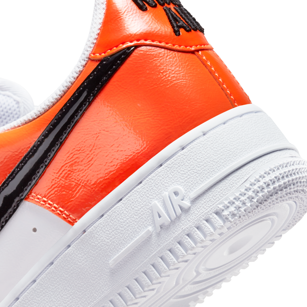 Nike Air Force 1 Low '07 Essential White/Brilliant Orange (Women's)