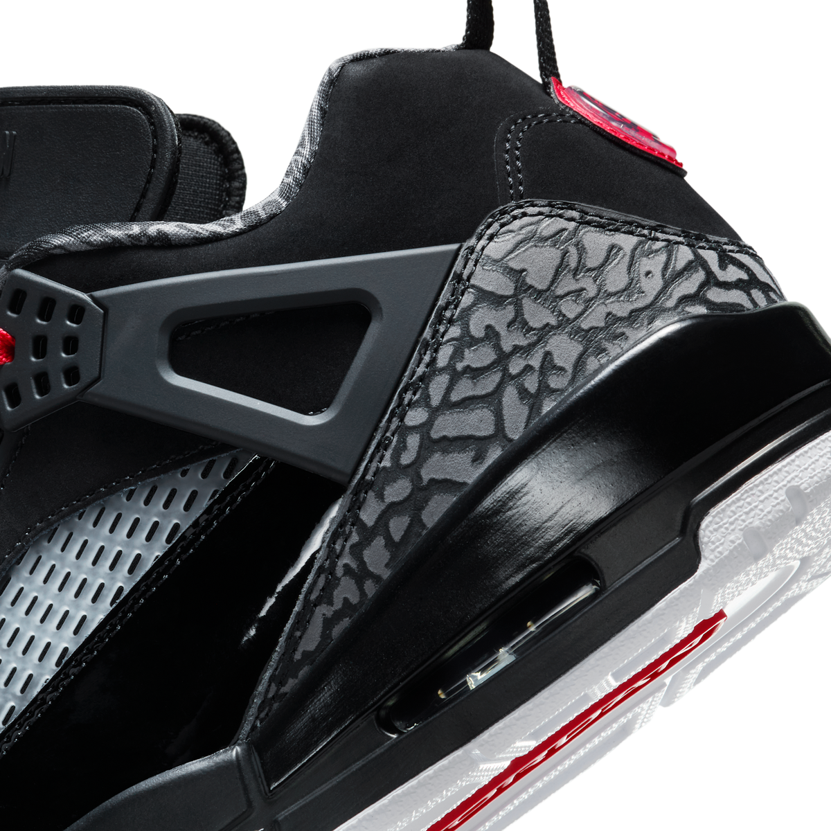 Jordan Spizike Low Black Classic Green White Varsity Red