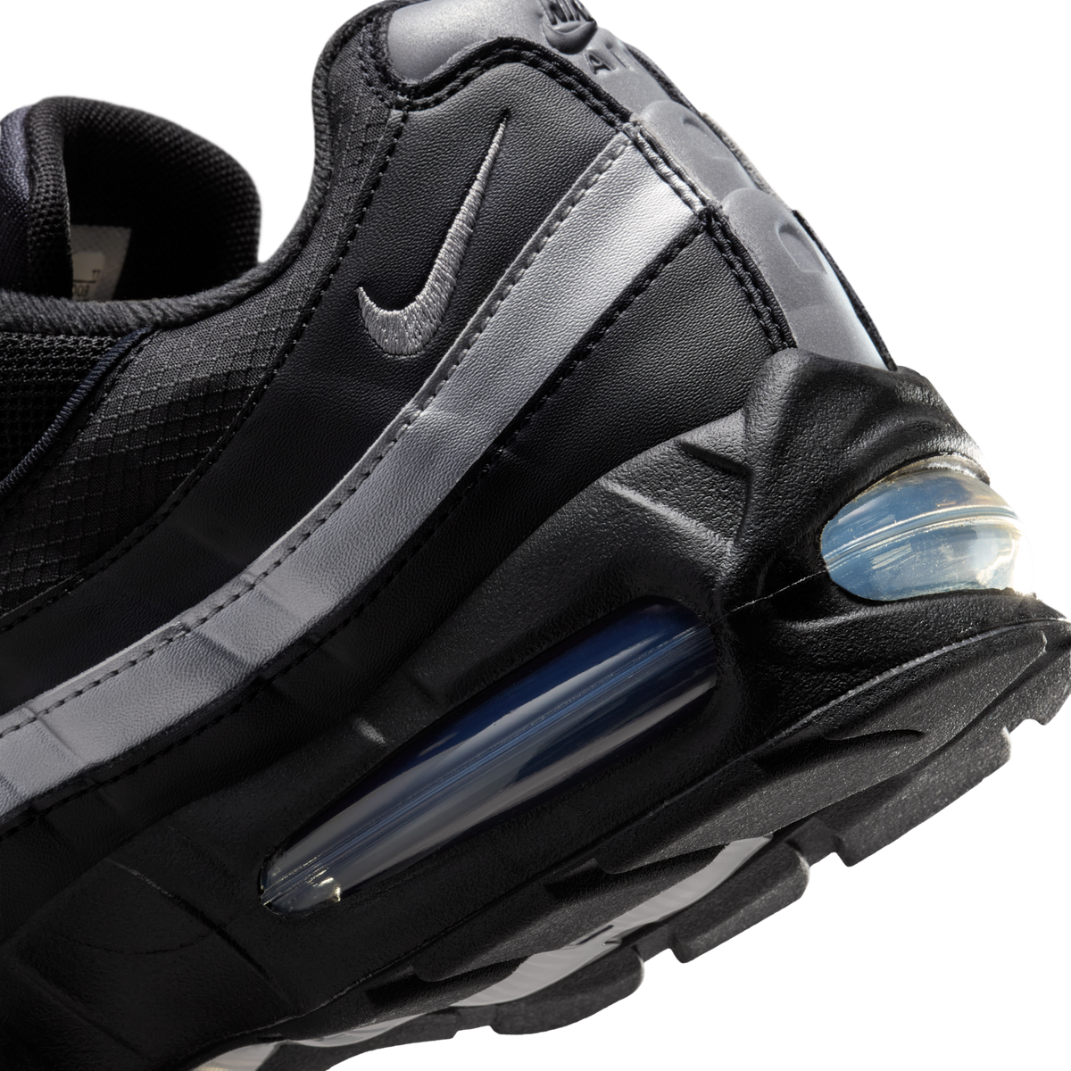 Nike Air Max 95 OG Big Bubble Black White Metallic Silver