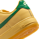Nike Air Force 1 Low Patent Leather Topaz Gold Pine Green