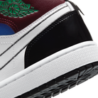 Jordan 1 Mid SE Black White Multi-Color (Women's)