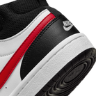 Nike Court Borough Mid 2 White Black University Red (PS)
