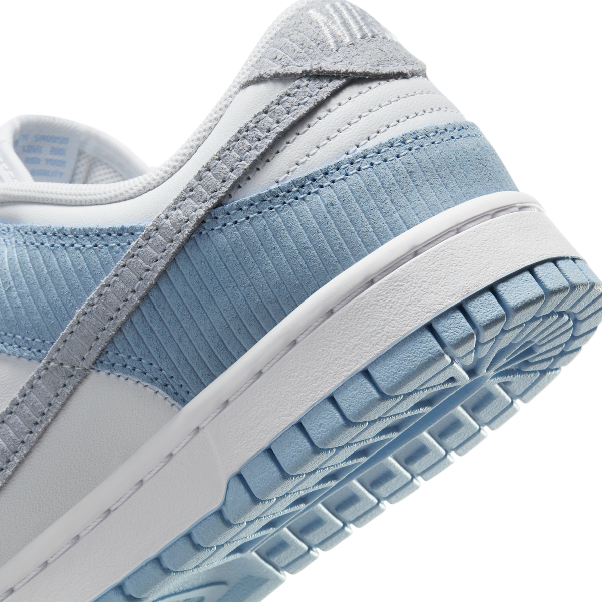 Nike Dunk Low Light Armory Blue Corduroy (Women's)