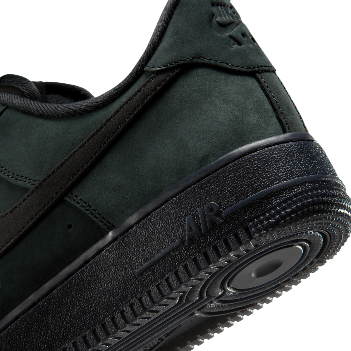 Nike Air Force 1 Low '07 WB Triple Black Nubuck