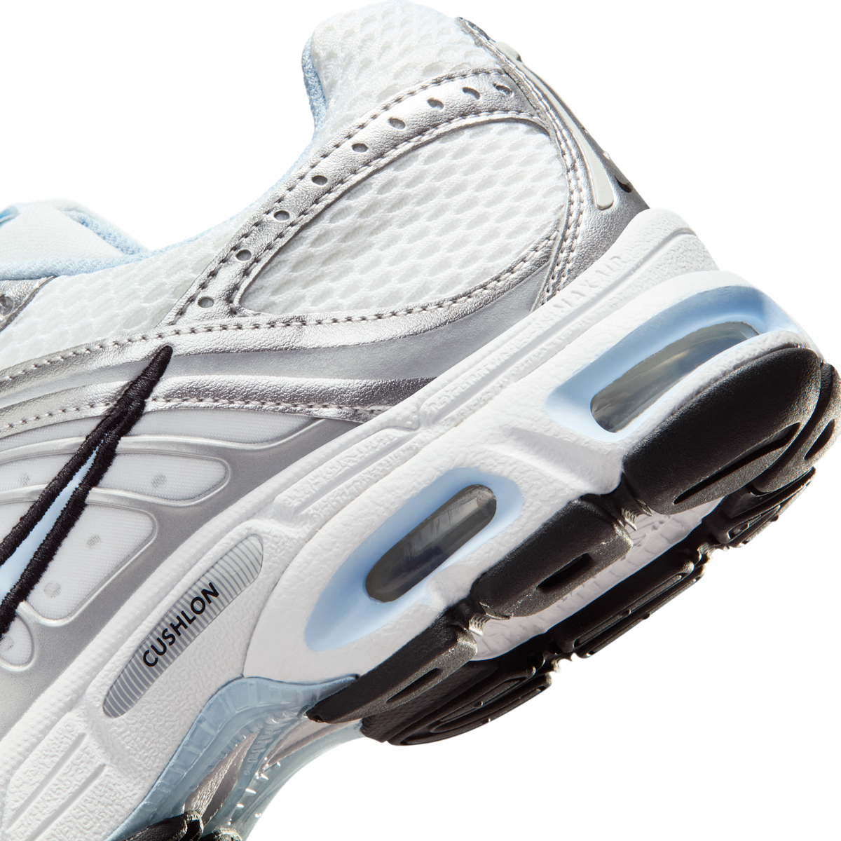 Nike Air Max Moto 2K White Silver Black Hydrogen Blue (Women's)