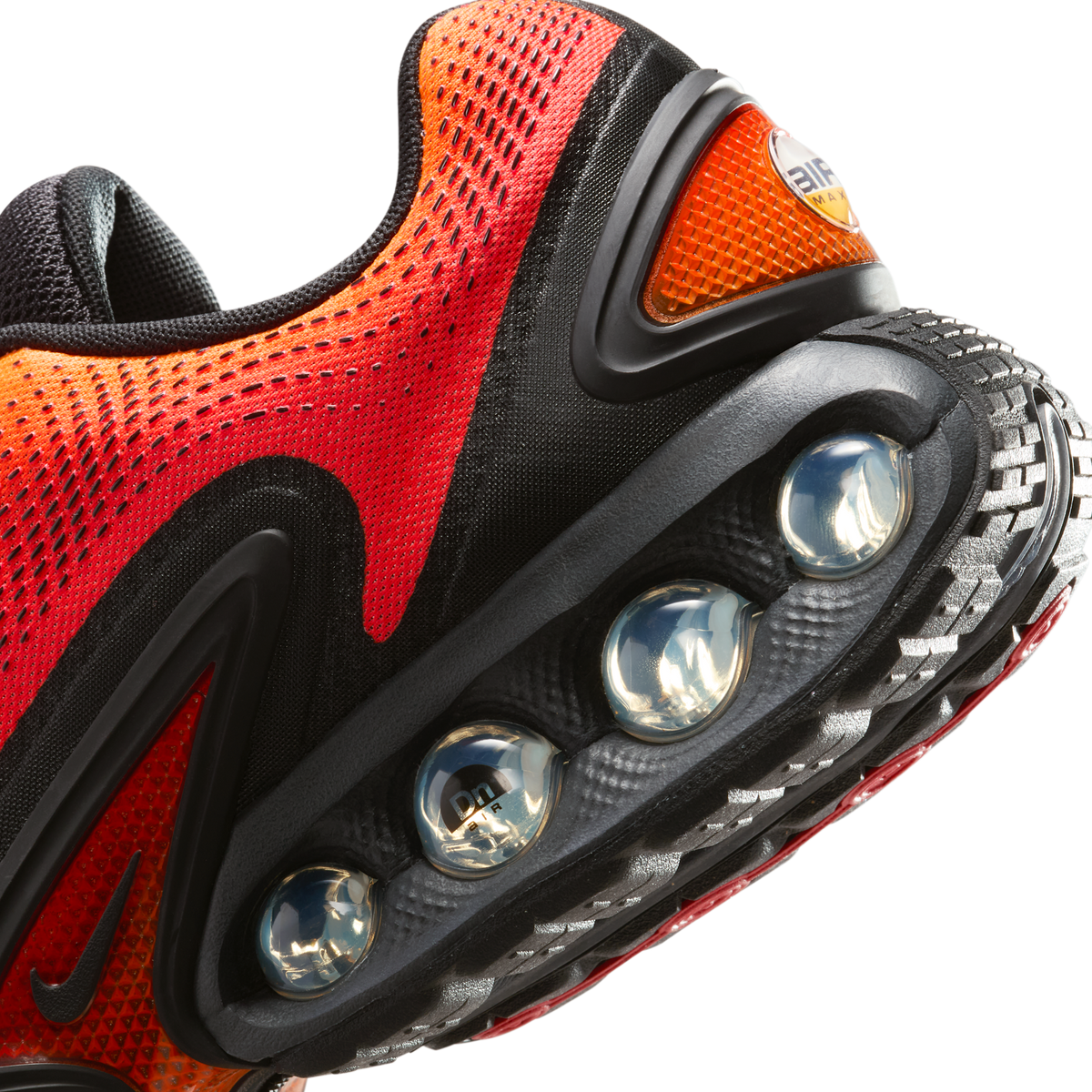 Nike Air Max Dn Total Orange Bright Crimson Dark Smoke Grey Black