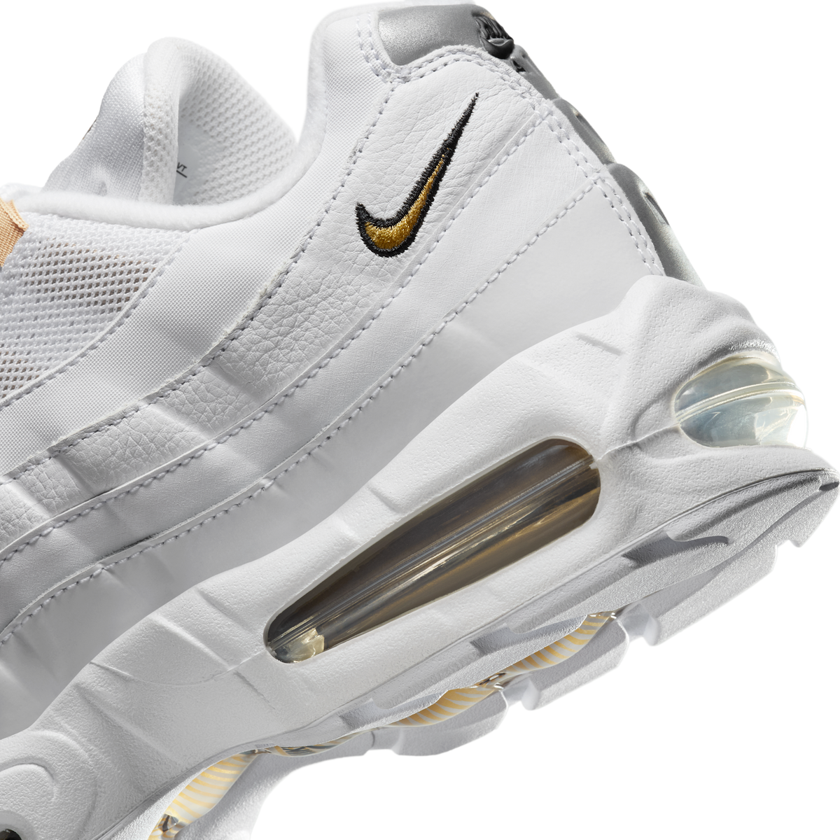 Nike Air Max 95 OG Big Bubble White Team Gold | IB1667-101
