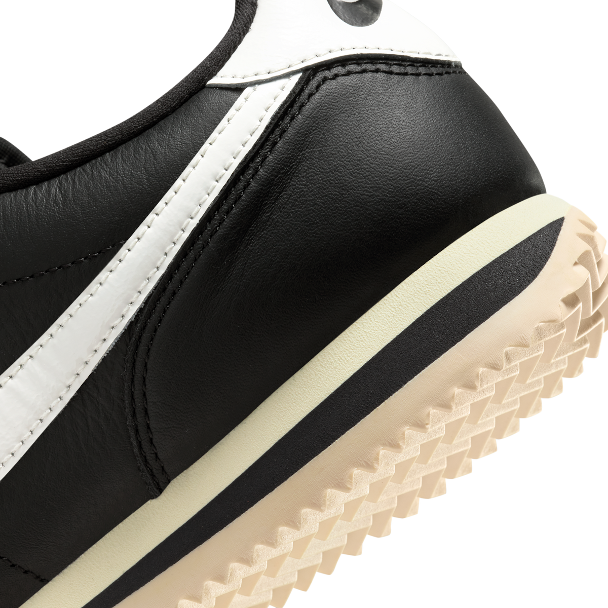 Nike Cortez 23 Premium Black Sail (Women's) | FB6877-001
