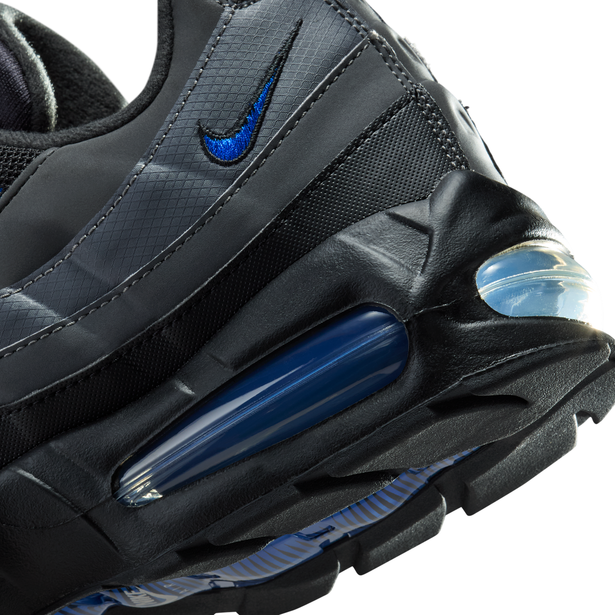 Nike Air Max 95 Big Bubble Black Game Royal