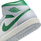 Jordan 1 Mid White Pure Platinum Pine Green