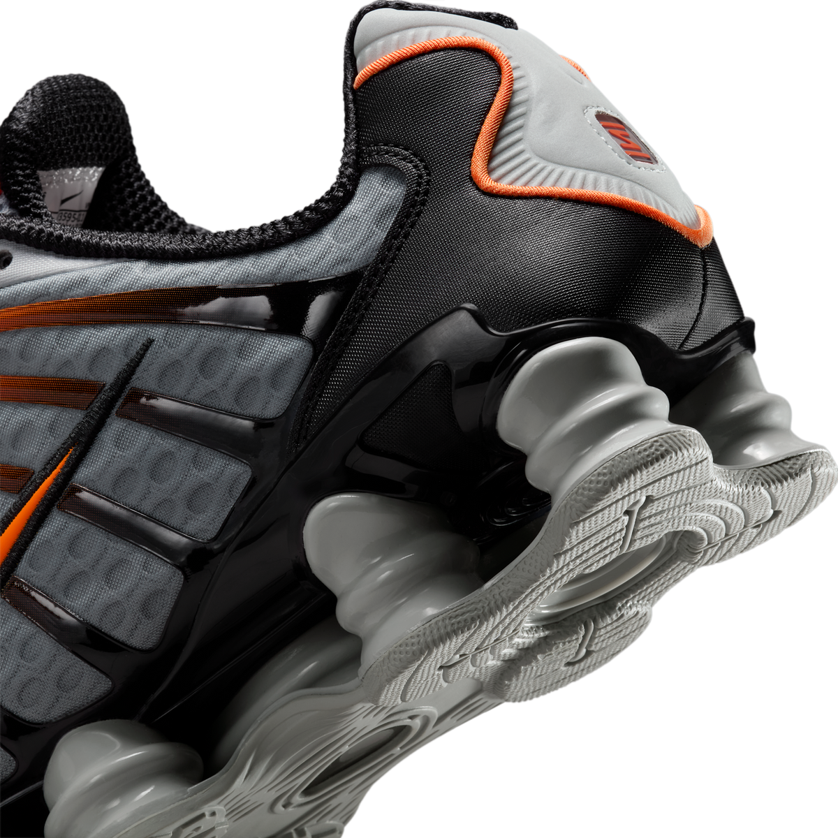 Nike Shox TL Light Smoke Grey Black Bright Mandarin | AV3595-011