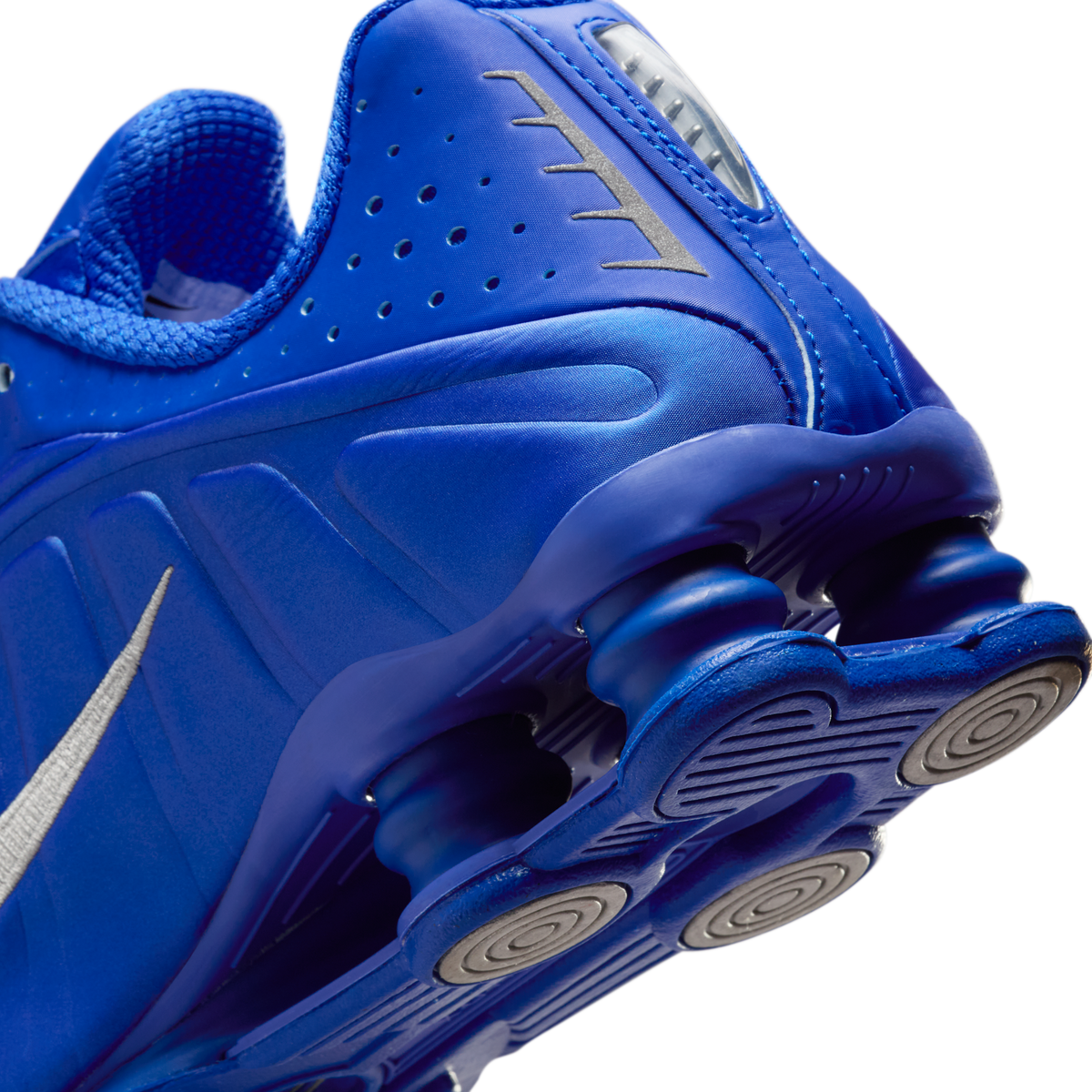 Nike Shox R4 Racer Blue Metallic Silver (Women's) | HJ7303-445