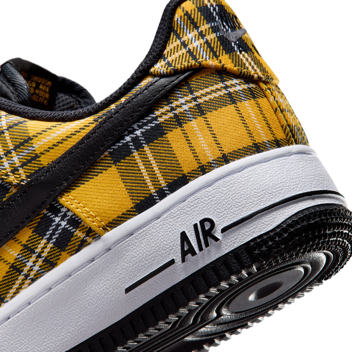 Nike Air Force 1 Low Clueless Yellow Plaid (Women's)