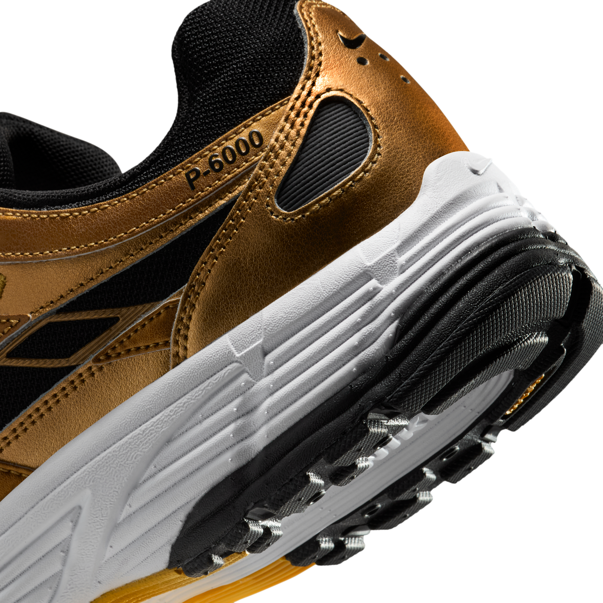 Nike P-6000 Metallic Gold Infinite Gold White Black
