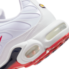 Nike Air Max Plus White University Red | FN3410-100