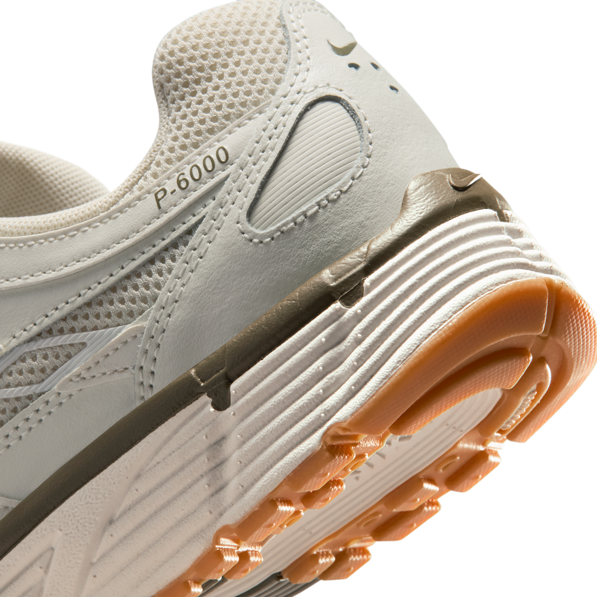 Nike P-6000 Light Bone Medium Olive Gum