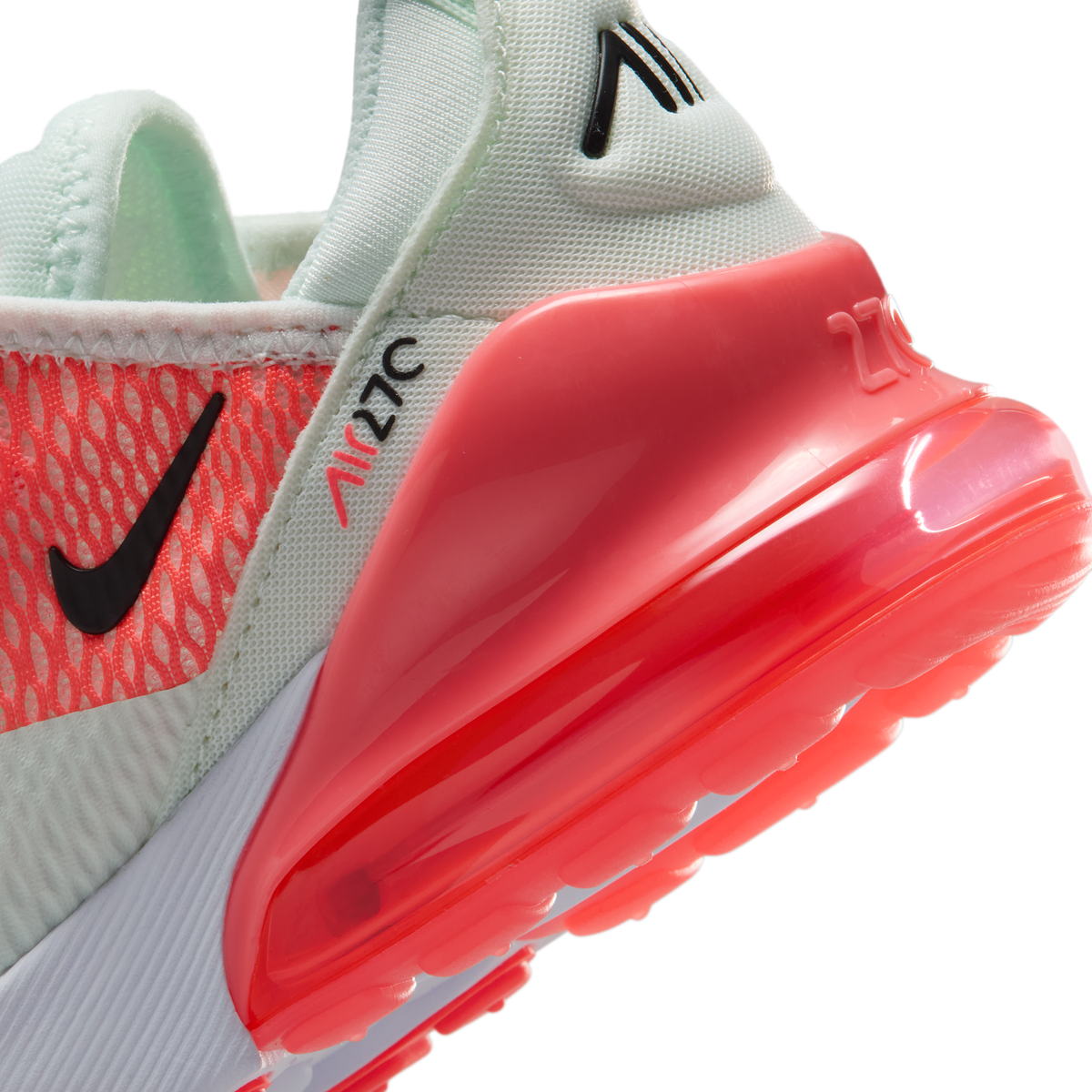 Nike Air Max 270 Barely Green Hot Lava (PS)