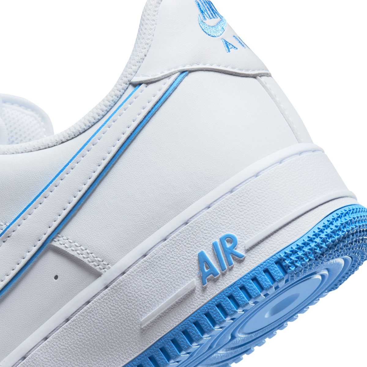 Nike Air Force 1 '07 Low White University Blue Sole