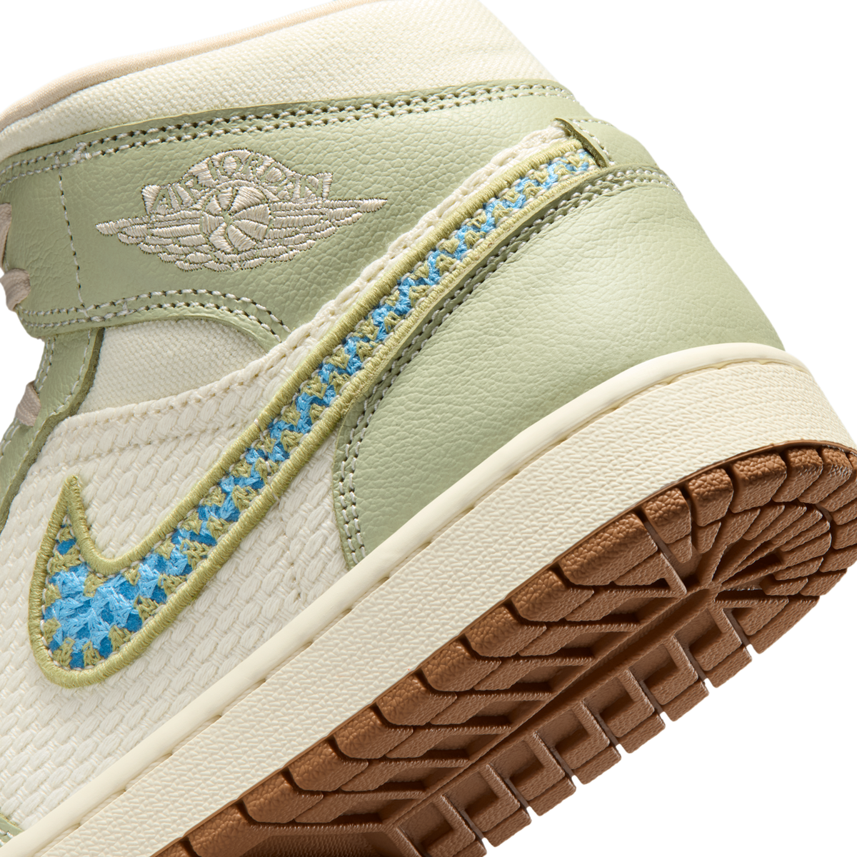 Jordan 1 Mid SE Olive Aura (Women's)