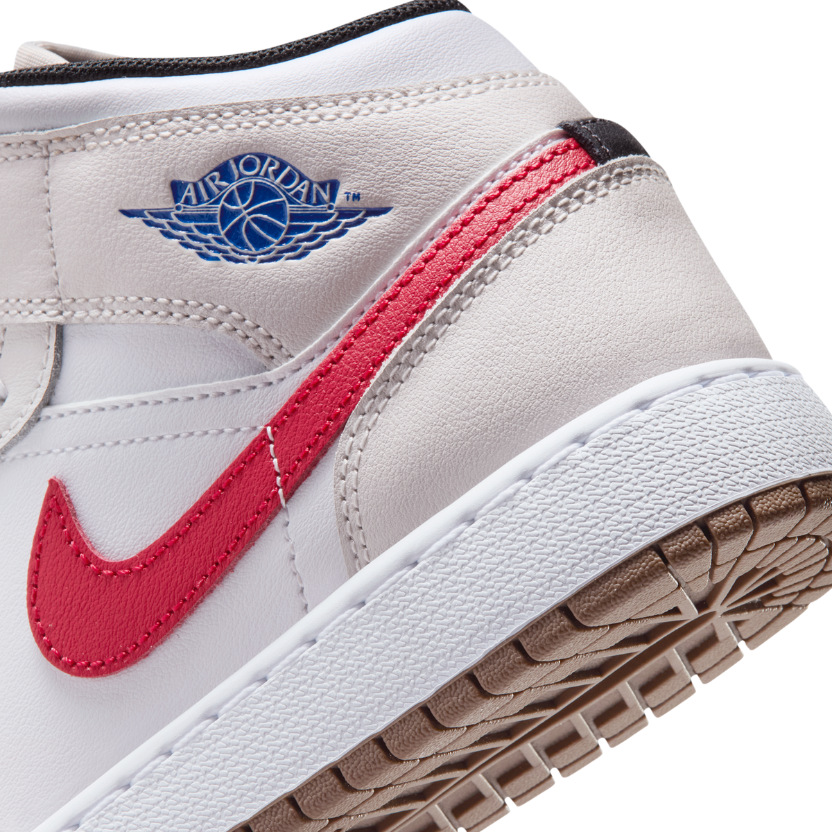Jordan 1 Mid Phantom Game Royal White (GS)