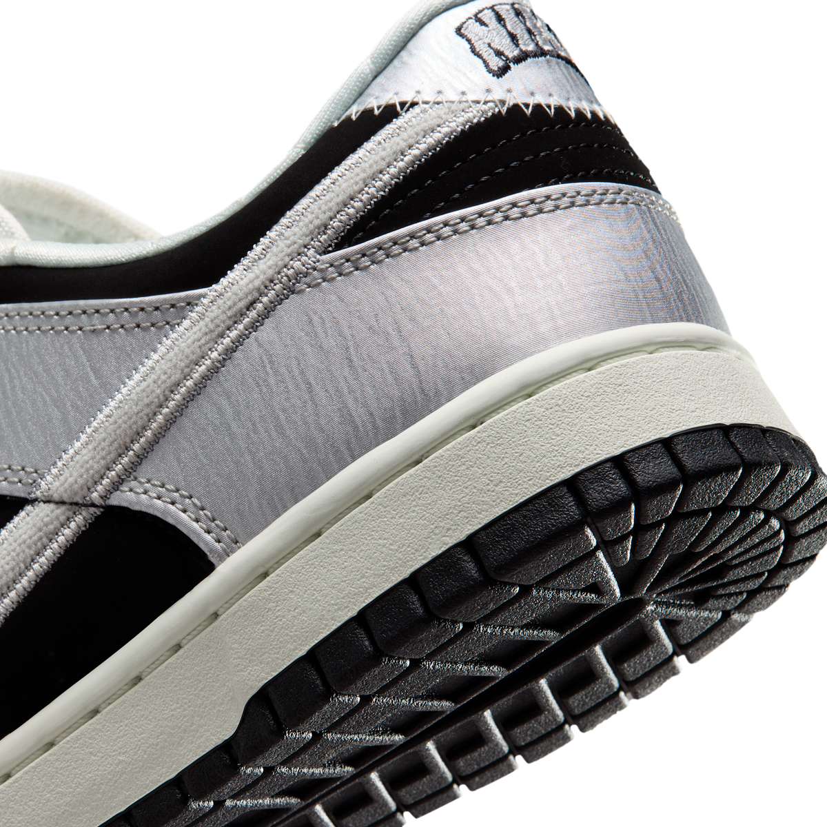 Nike Dunk Low Retro Starter Jacket Metallic Silver Black