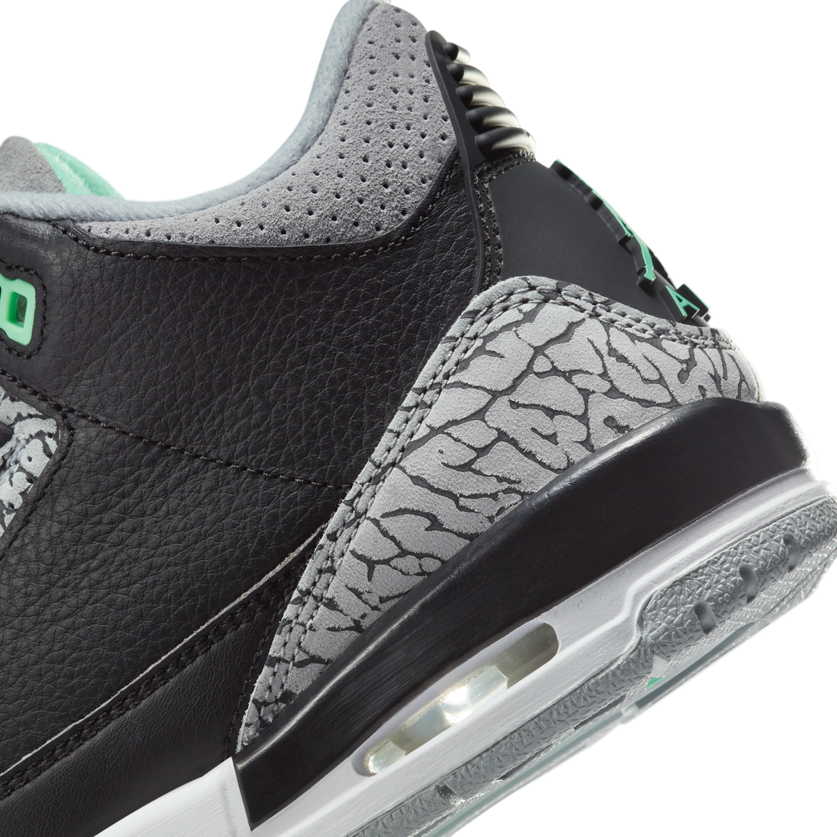 Jordan 3 Retro Green Glow