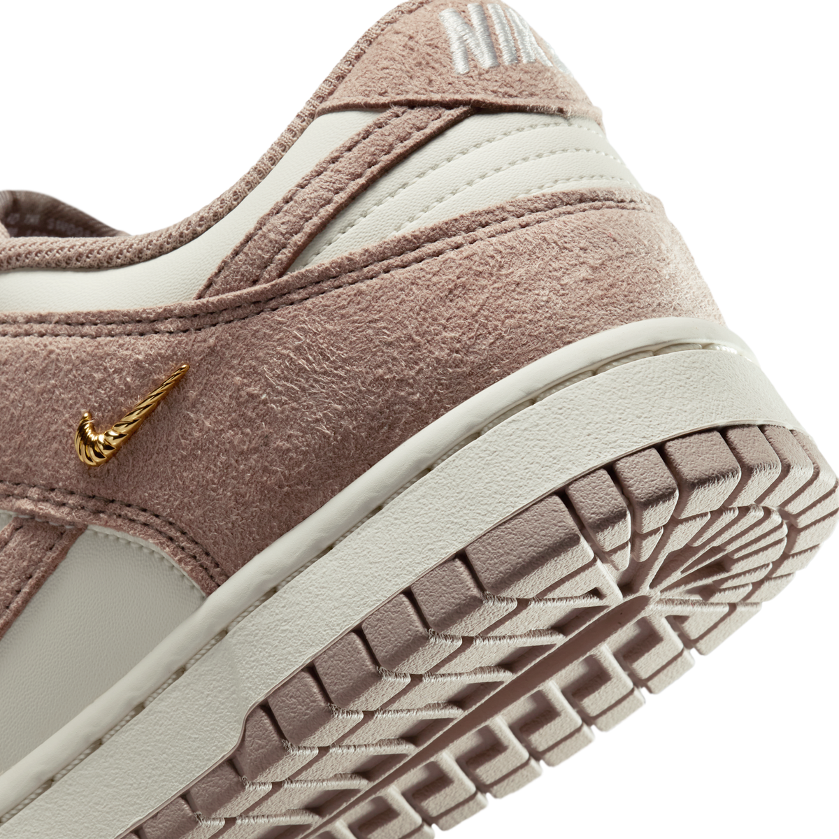 Nike Dunk Low Malt Gold Mini Swoosh (Women's) | IB4417-105