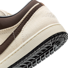 Jordan 1 Low Premium Pale Ivory Off Noir Baroque Brown